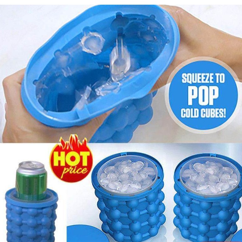 Cốc Làm Đá Silicon Tiện Ích