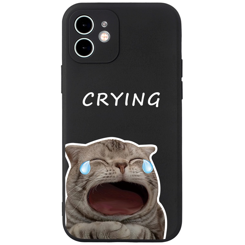 Ốp lưng Mèo Buồn Bực ốp dẻo vuông dành cho iphone 6/6plus/7/7plus/8/8plus/x/xr/xs/11/12/13/14pro/max/promax tr466