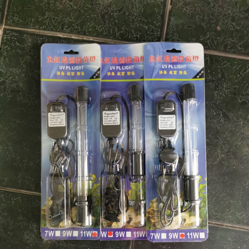 [HCM]Đèn Uv 7w diệt Tảo diệt khuẩn cho hồ cá