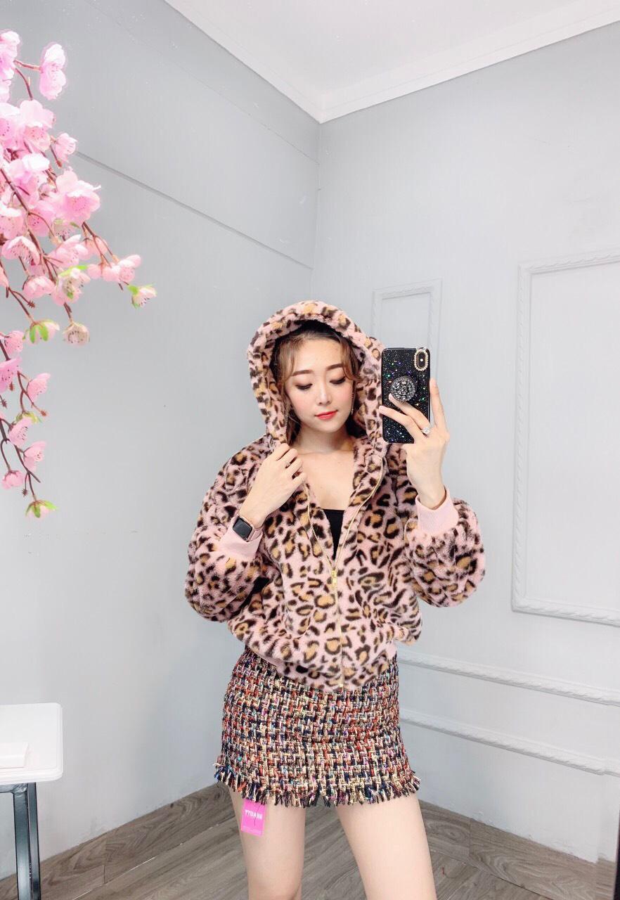Áo khoác da beo hàng nhập cao cấp