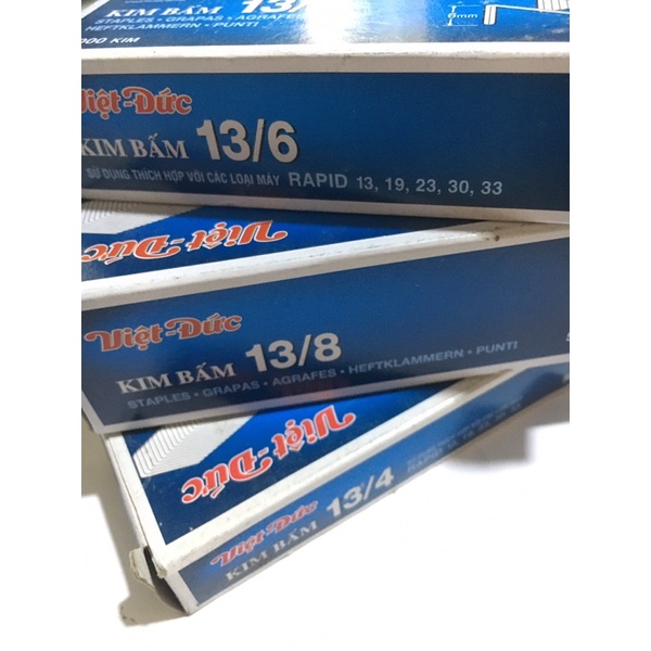 Ghim bấm gỗ Việt Đức 13/4-6-8