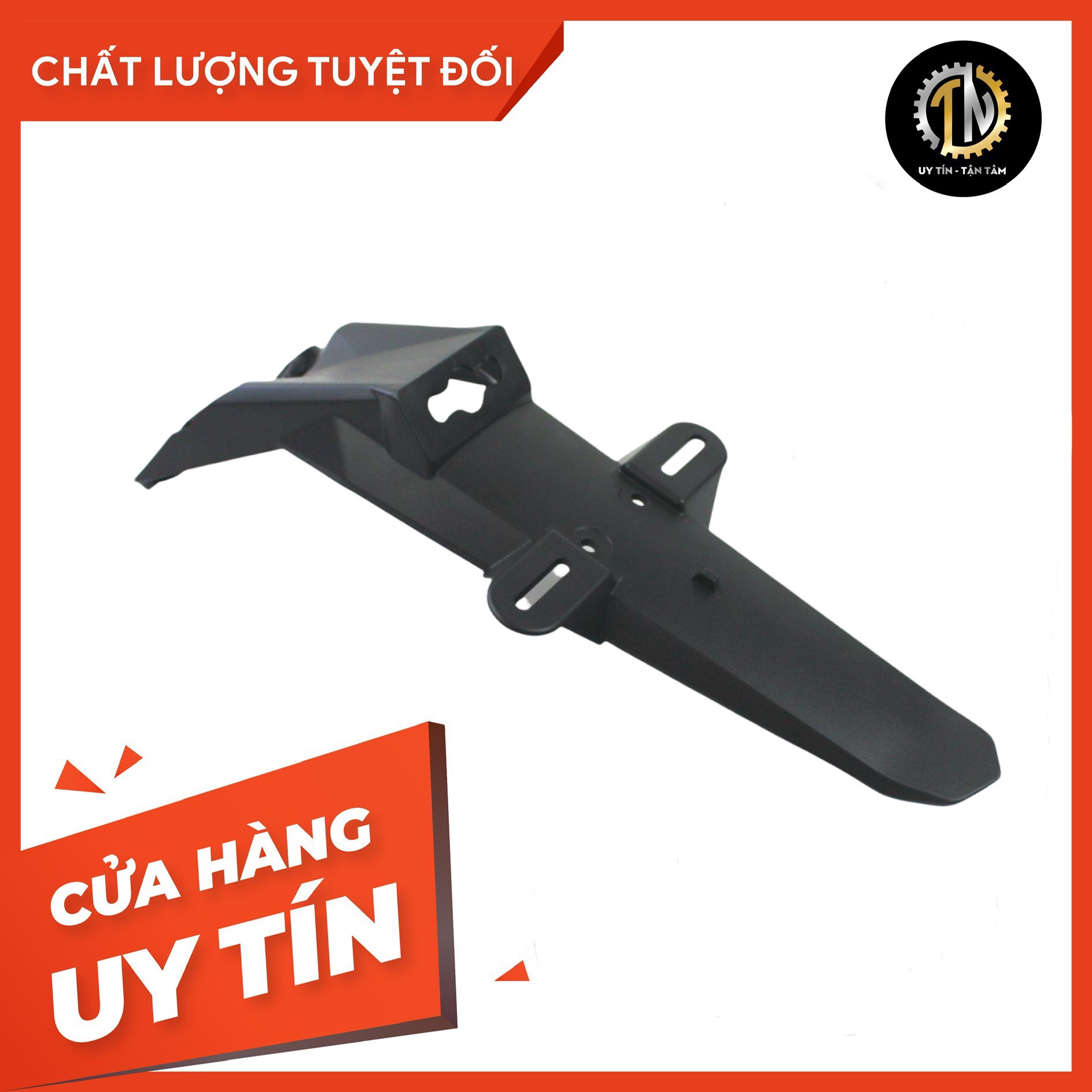 Dè biển số zin satria fi 3 món hàng chính hãng dè dài biển số