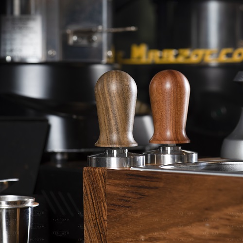 Tamper lò xo nén cà phê esspresso cán gổ
