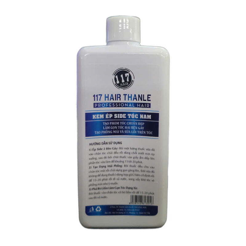 Thuốc ép side tóc 117 Hair Thanle 300ml