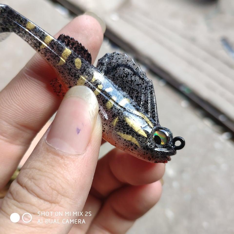 mồi mềm giấu lưỡi cực nhậy cá