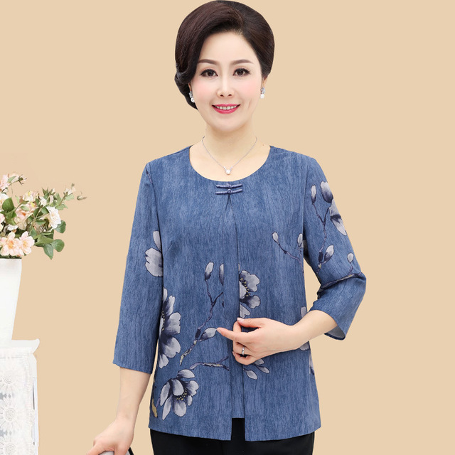 Áo Voan trung niên hàng nhập