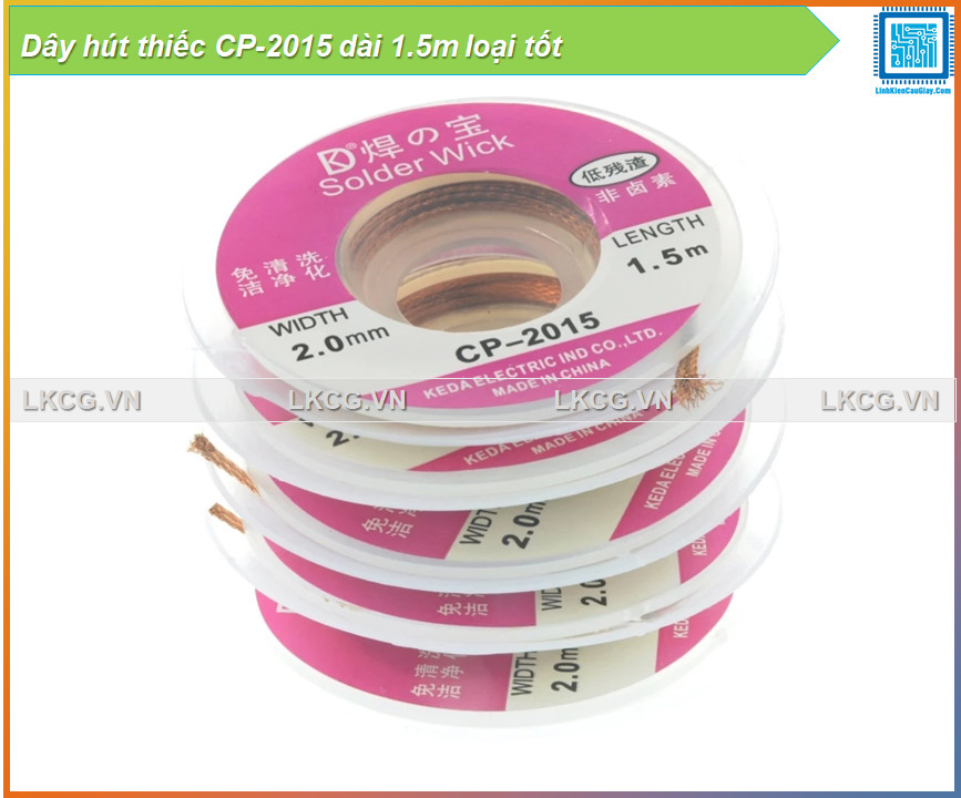 Dây hút thiếc cp-2015 dài 1.5m loại tốt