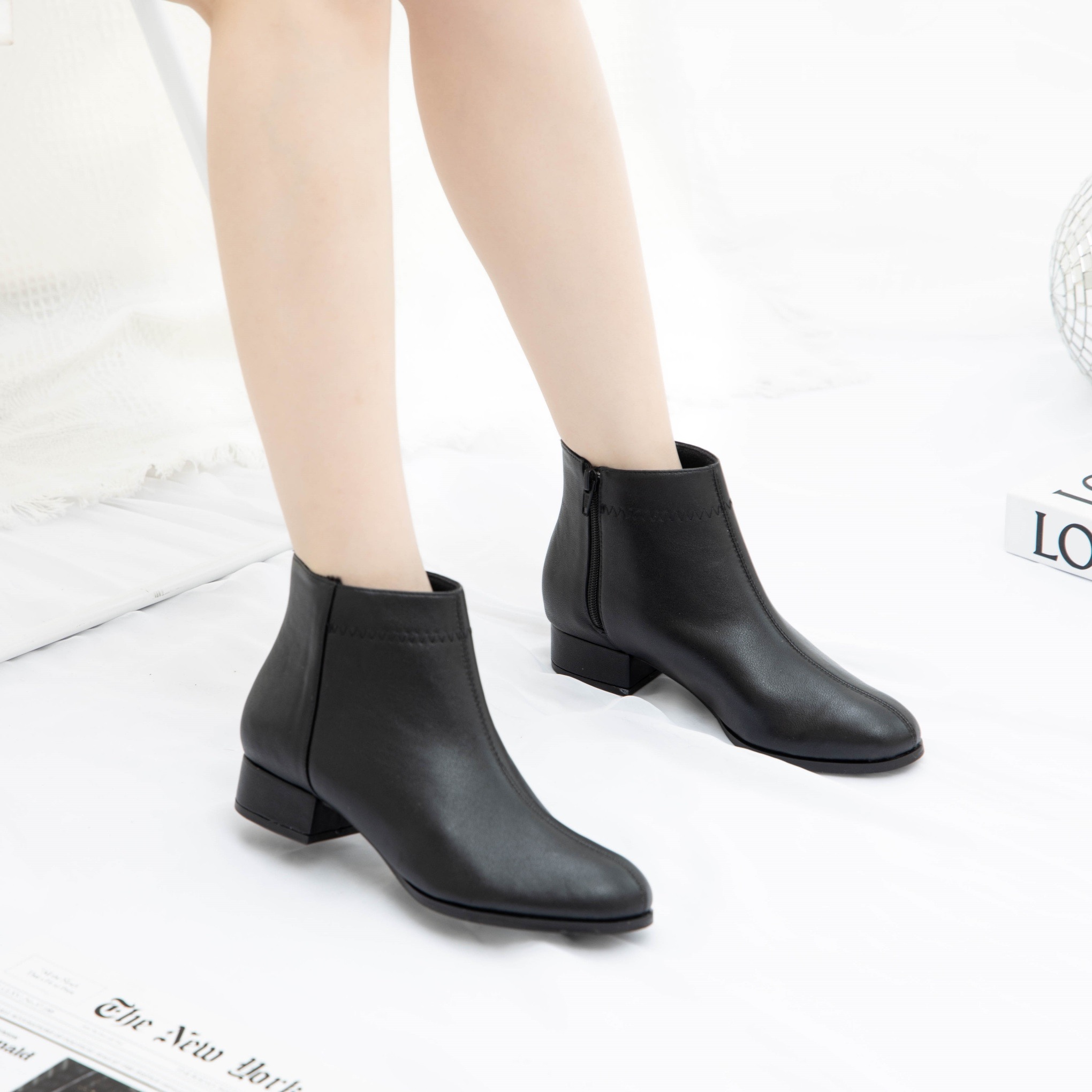 Giày Boot Nữ MWC NUBO- 9102