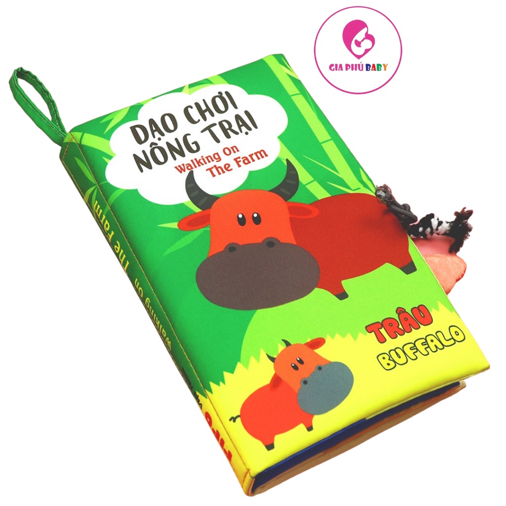 Sách vải đoán đuôi PiPoVietnam Giaphubaby