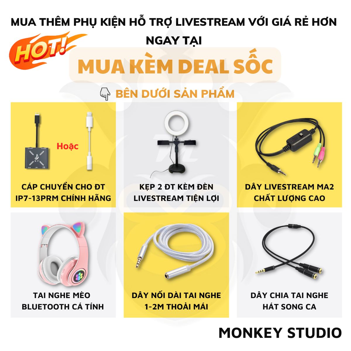 Mic Livestream | Micro thu âm Sound Card Focusrite 2i2 Gen 3 & Mic TAKSTAR PC K320 Hát Live Chuyên Nghiệp, Monkey Studio