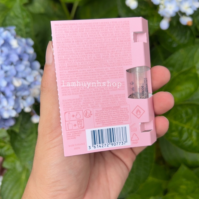 Vial nước hoa MY WAY EDP 1,2ml