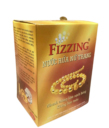 Nước Rửa Nữ Trang, Làm Sạch Và Làm Sáng Các Loại Trang Sức Vàng Bạc Fizzing 70ml