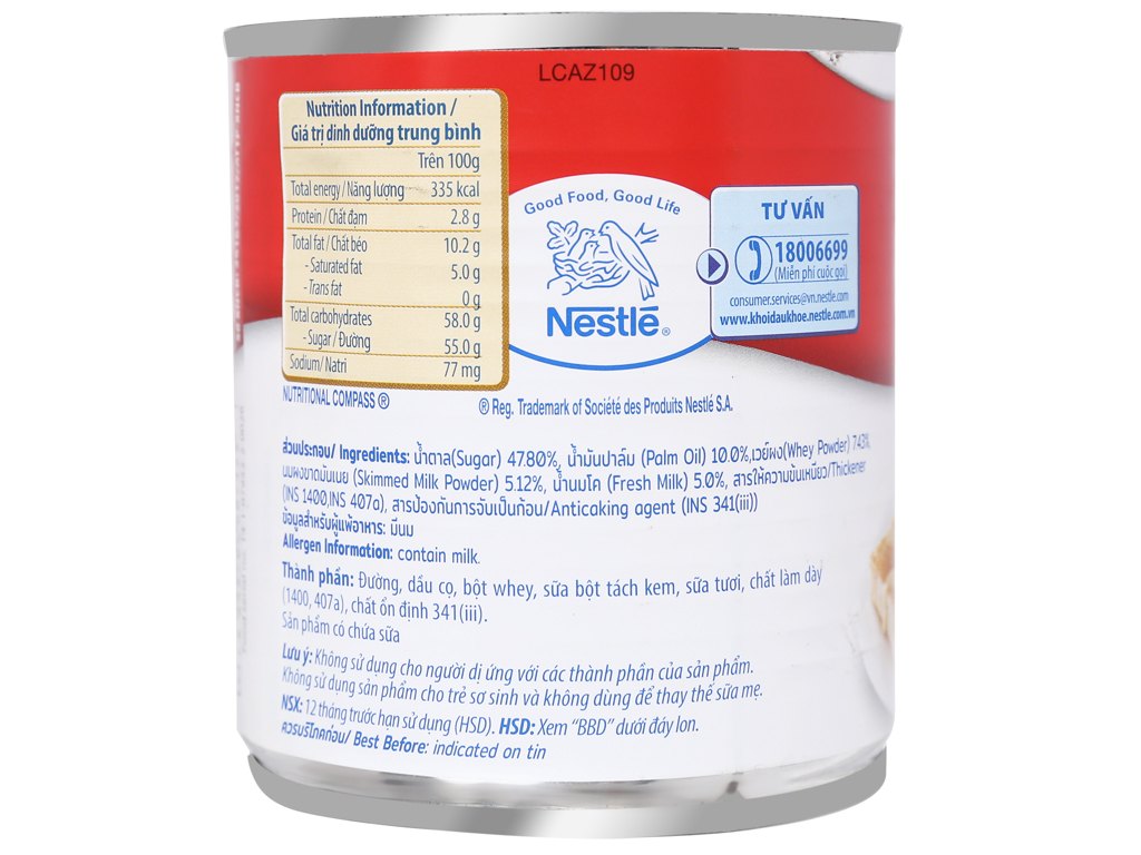 Sữa Đặc Có Đường Nestle Carnation 388G Date 10/2026