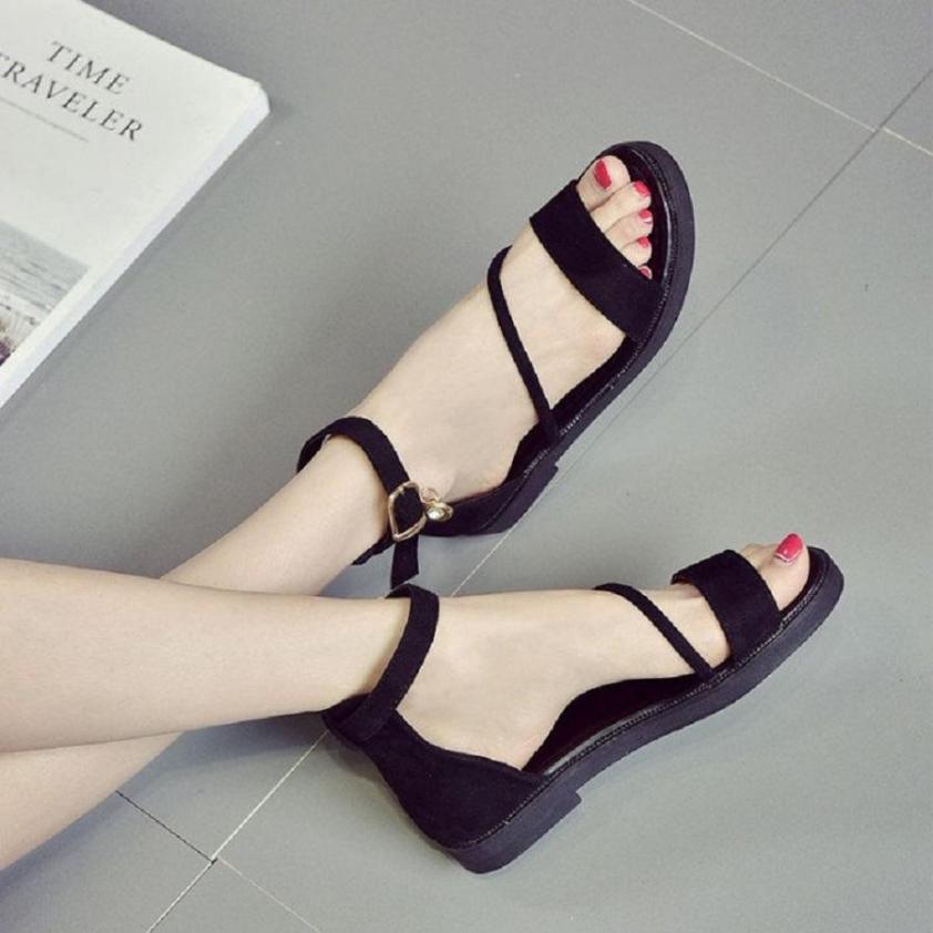 giày sandal đế bệt nhung | v999 giá rẻ