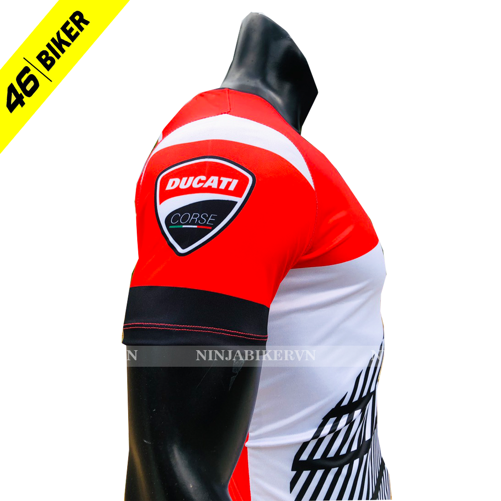 ÁO THUN DUCATI CO GIÃN 4 CHIỀU