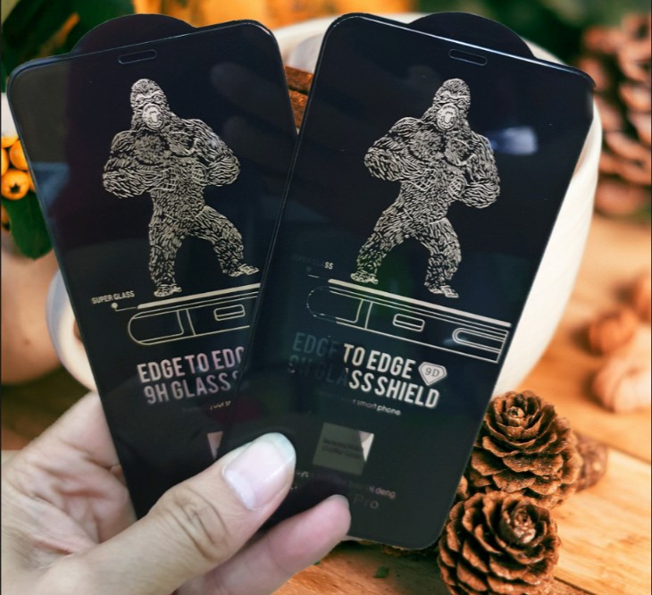 [Lấy mã miễn phí vận chuyển] KÍNH CƯỜNG LỰC FULL MÀN  KING KONG KHÔNG HỘP IPHONE X ĐẾN 11 PRO MAX