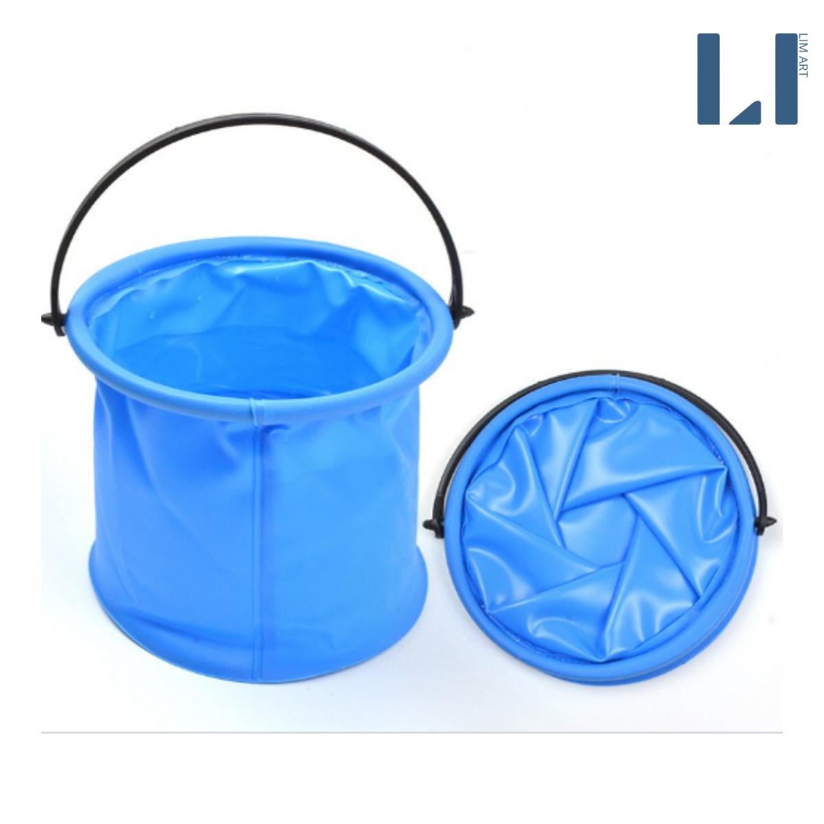 Xô - Chậu đựng cọ vẽ, rửa cọ vẽ, đựng nước gấp gọn thuận tiện LIM Art