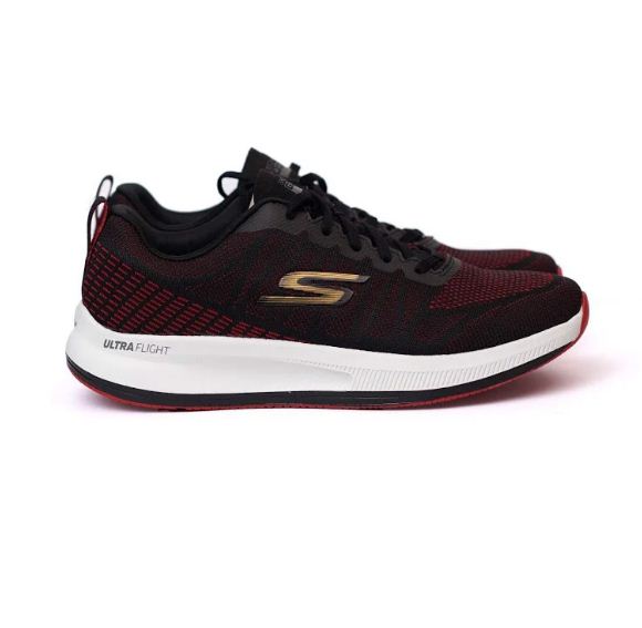 Sport shoes Skecher men, red black border, export to USA-GL33
