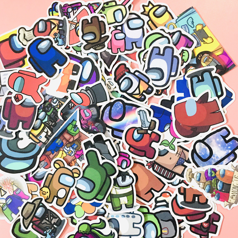 [HCM]Sticker Game Among Us ( 20-50 sticker random khác nhau)
