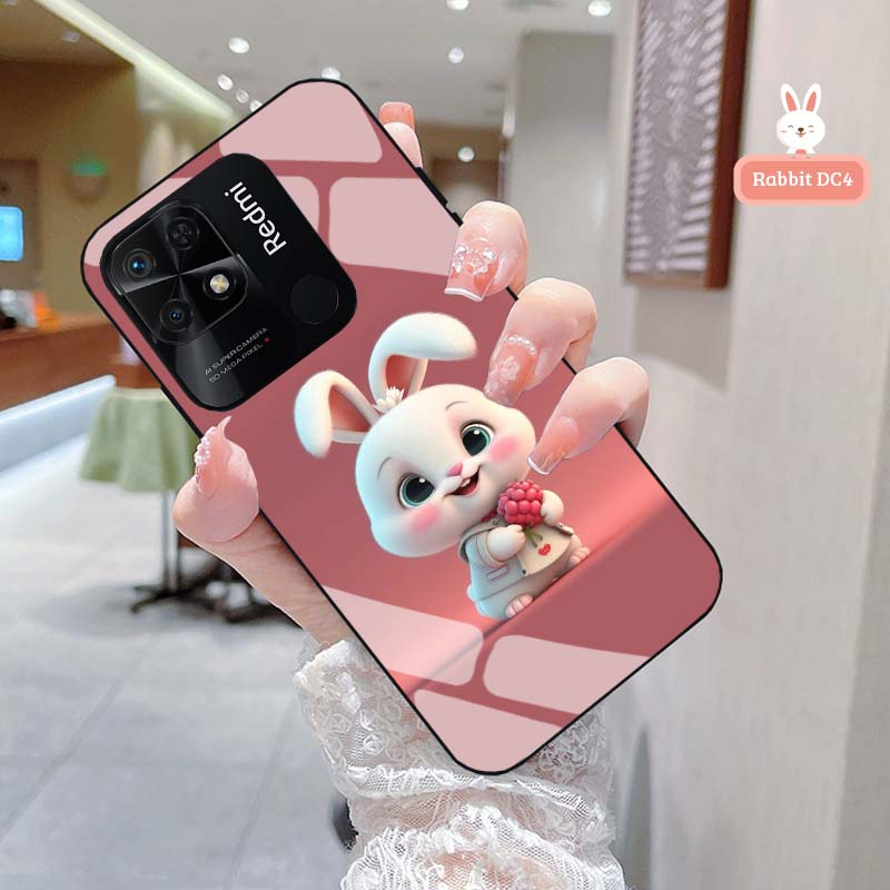Ốp lưng xiaomi redmi 10c lưng kính cường lực cao cấp
