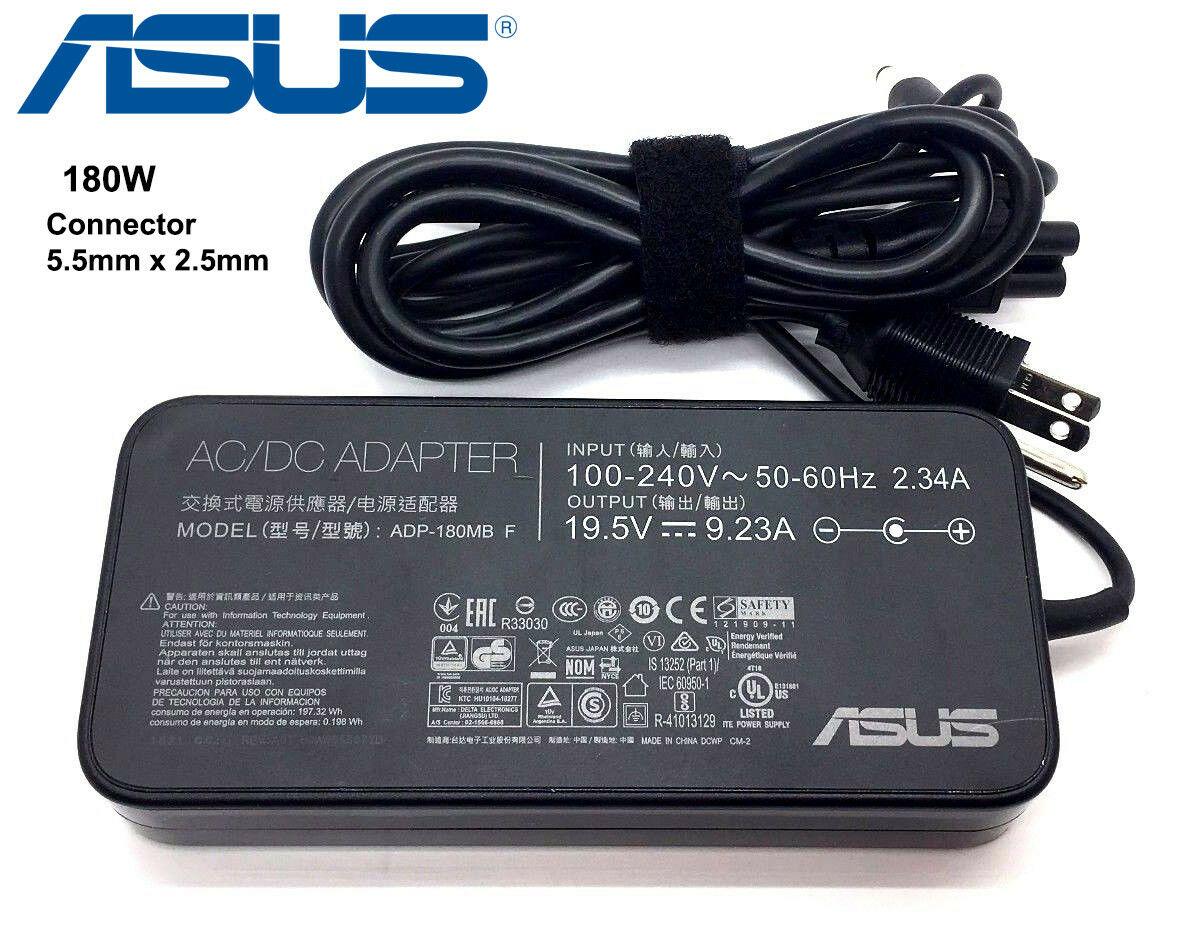Sạc Laptop Asus Genuine FA180PM111 ADP-180MB F ADP-180HB D 19.5V 9.23A 180W Chân 5.5x2.5mm