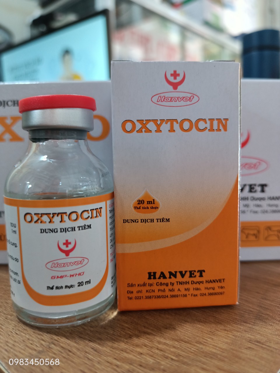 OXYTOCIN (chai 20ml) hanvet dùng cho động vật