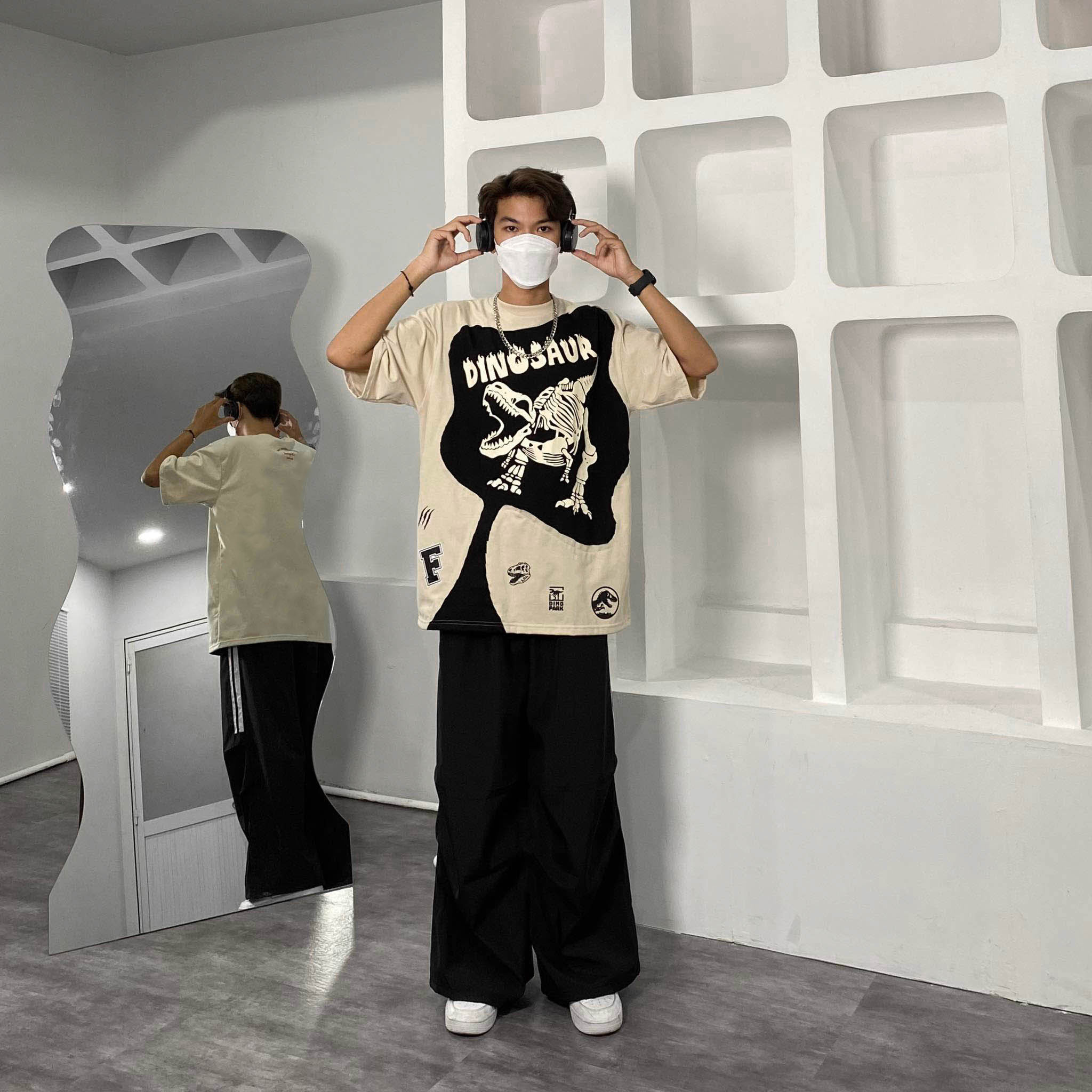 ÁO THUN FF HANDCRAFT DINOSAUR TEE