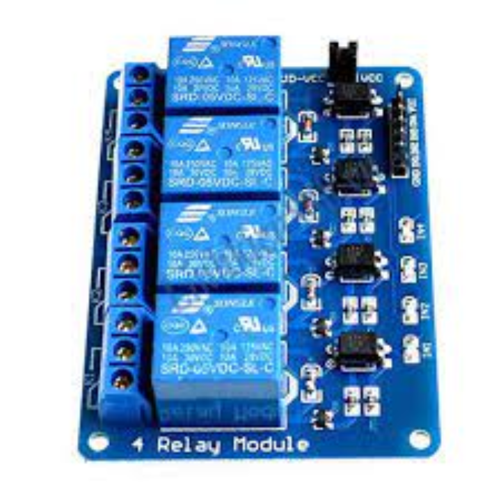 [HCM]MODULE RELAY 4 KÊNH 5V-220VAC/10A
