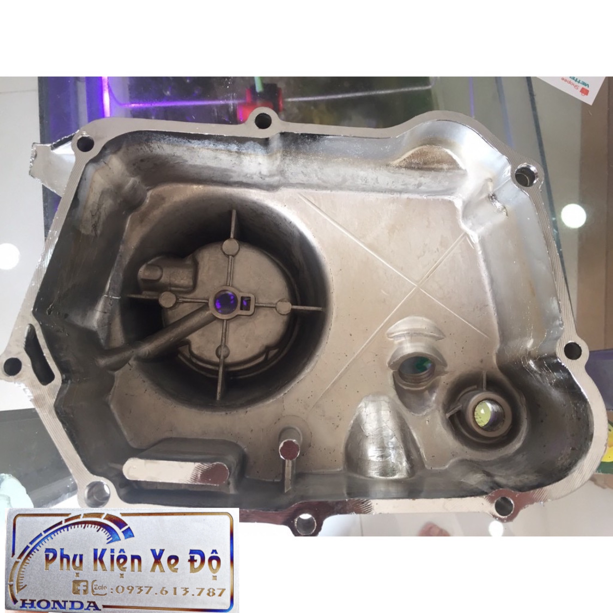Nắp nồi honda 67- xi sáng+phụ kiện nồi đi kèm trọn bộ