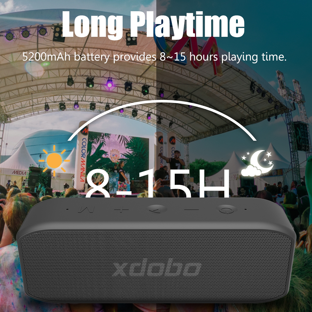 Loa di động bluetooth XDOBO Wing 2020