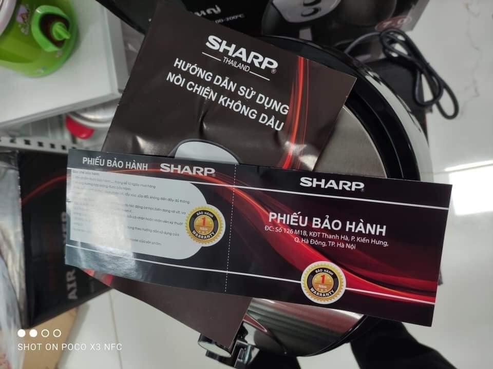 Nồi Chiên Không Dầu SHARP 7.0L S-070