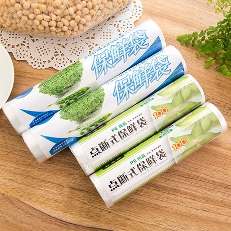 Cuộn 100 Túi Nilong PE Chịu Nhiệt