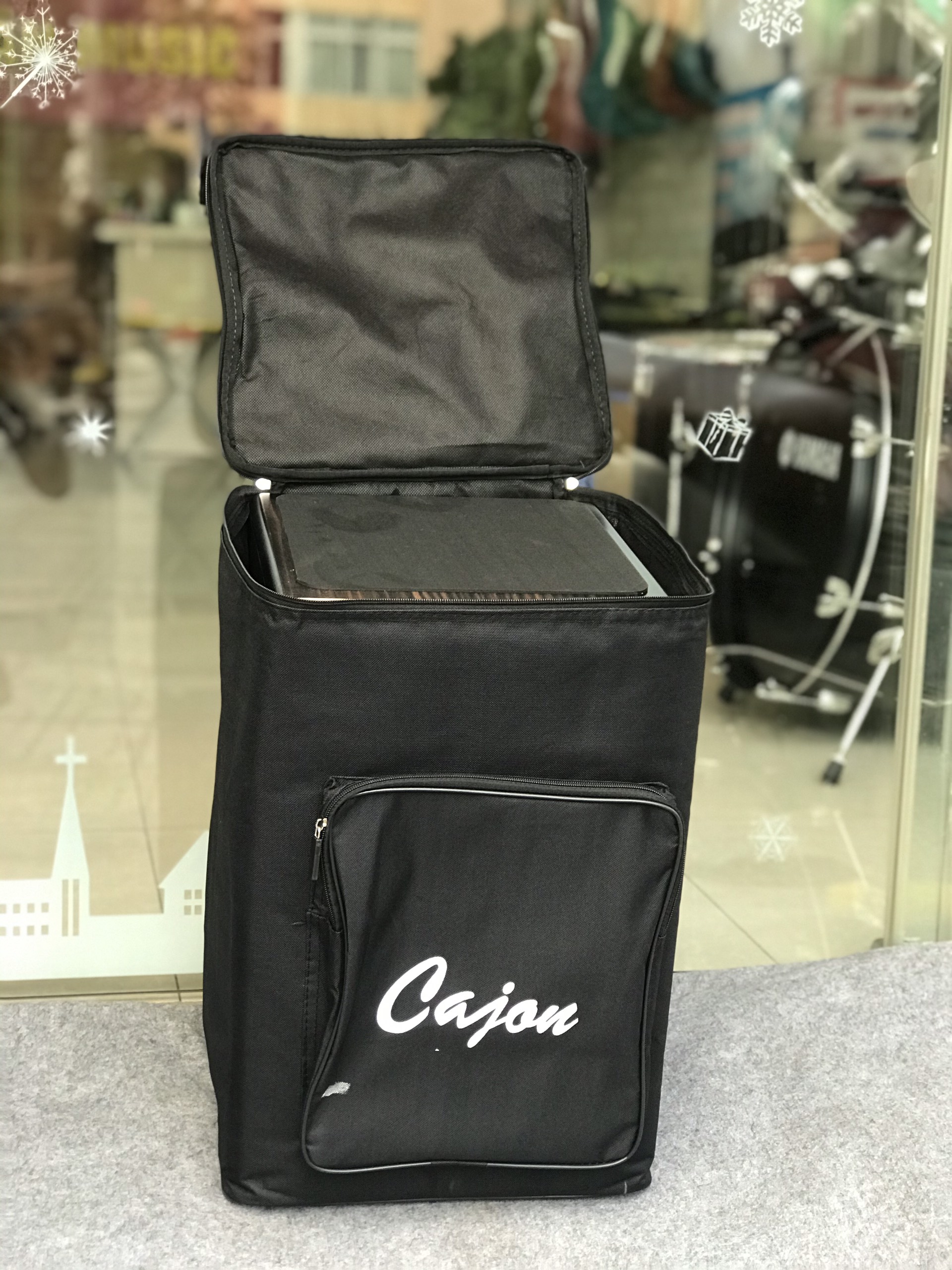 Bao Trống Cajon 3 lớp vải dù dày dặn
