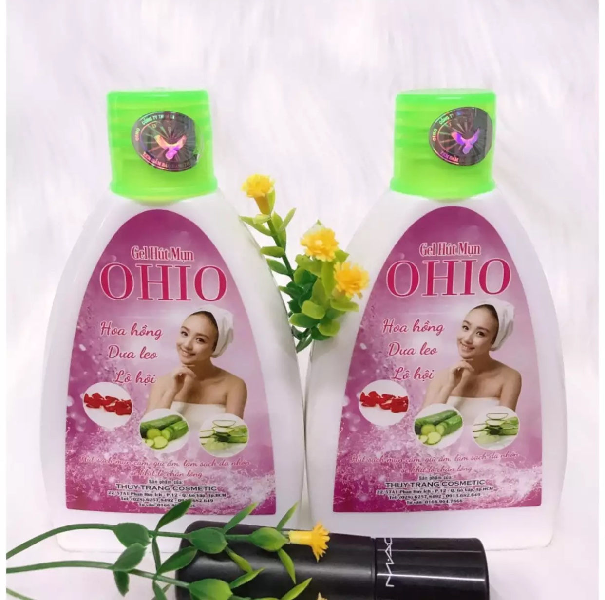 Gel lột mụn hoa hồng-dưa leo-lô hội Ohio 200g