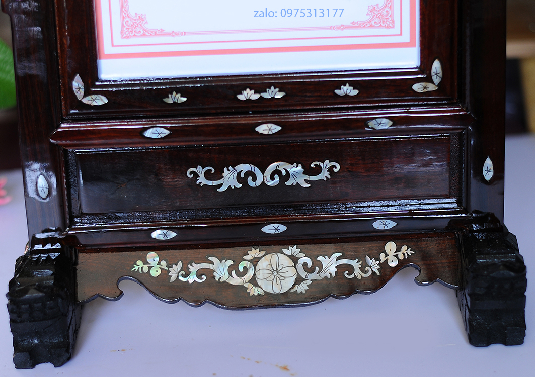 KHUNG THỜ GỖ GÕ 20 + 25