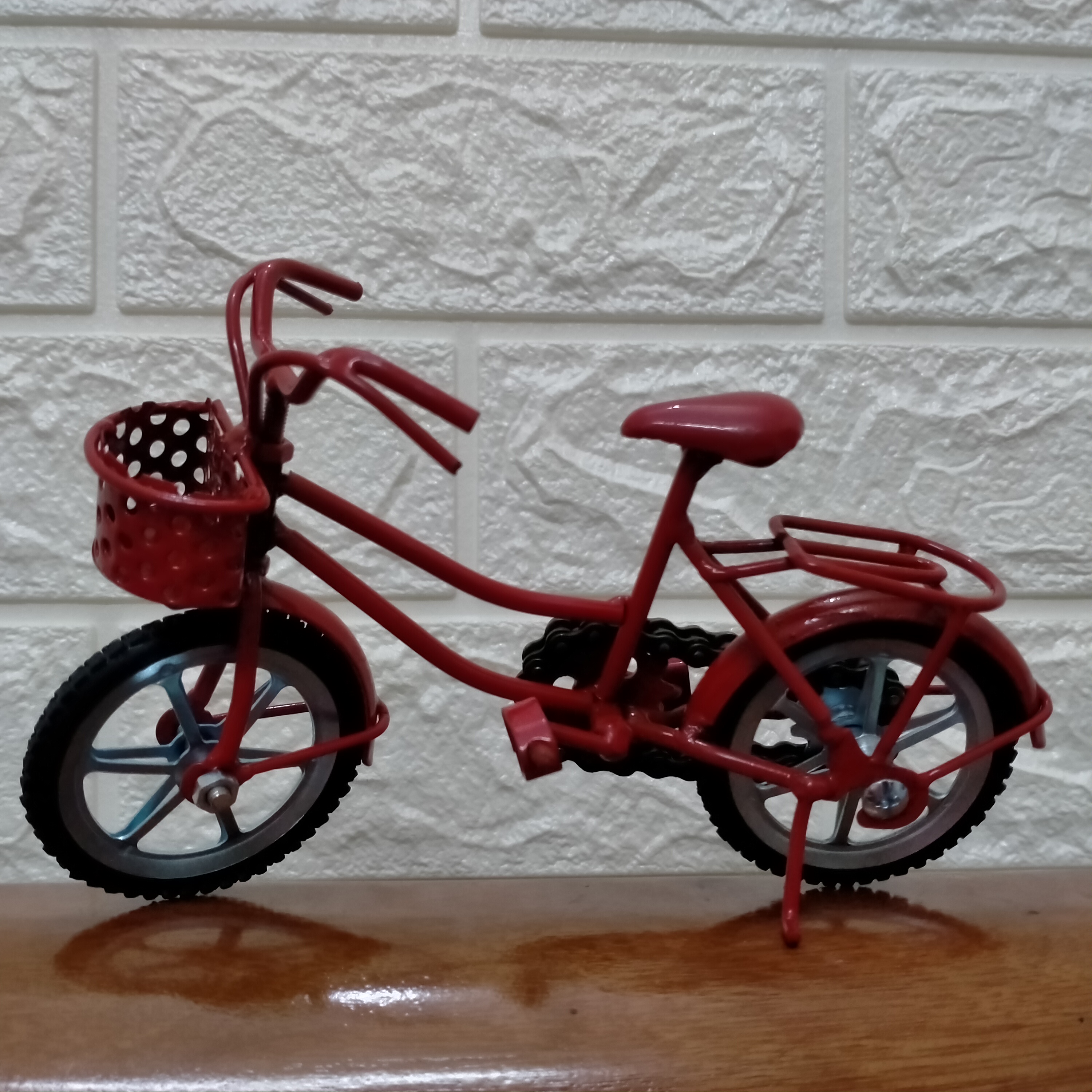 Mô hình xe đạp sắt ( màu đen loại 1 , size nhỏ )