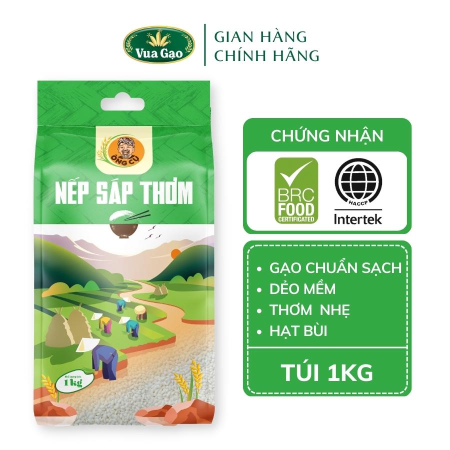 GẠO NẾP SÁP THƠM 1KG