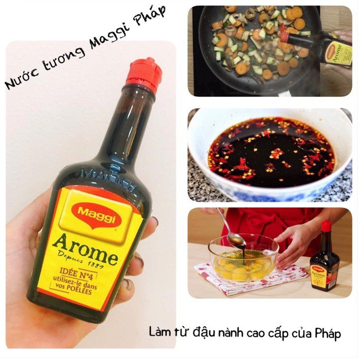 [HCM][CHUẨN] NƯỚC TƯƠNG MAGGI NHẬP KHẨU PHÁP 200ML KHÔNG HÓA CHẤT