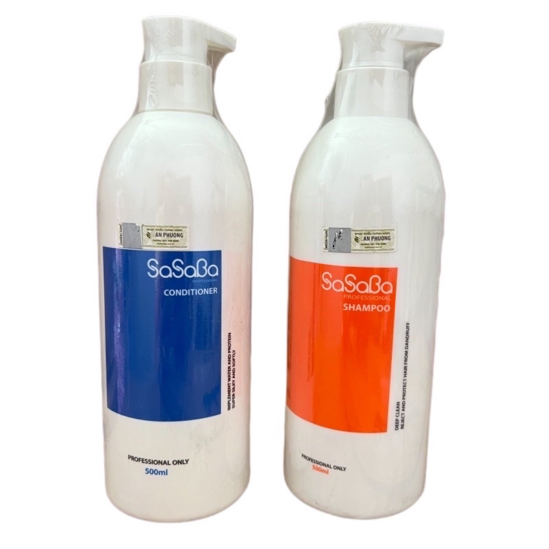 Dầu gội dầu xả sasaba 800ml