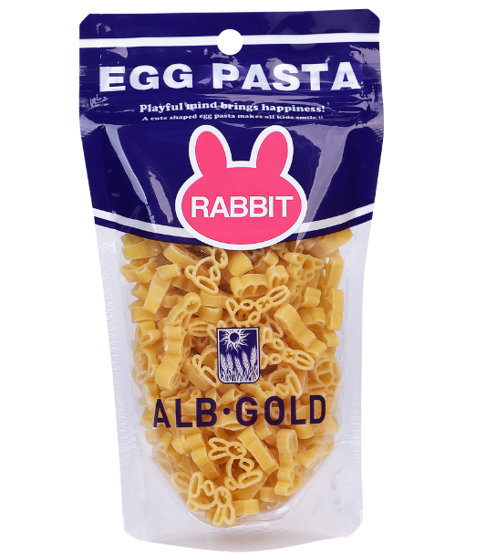 90g animal and ABC egg pasta