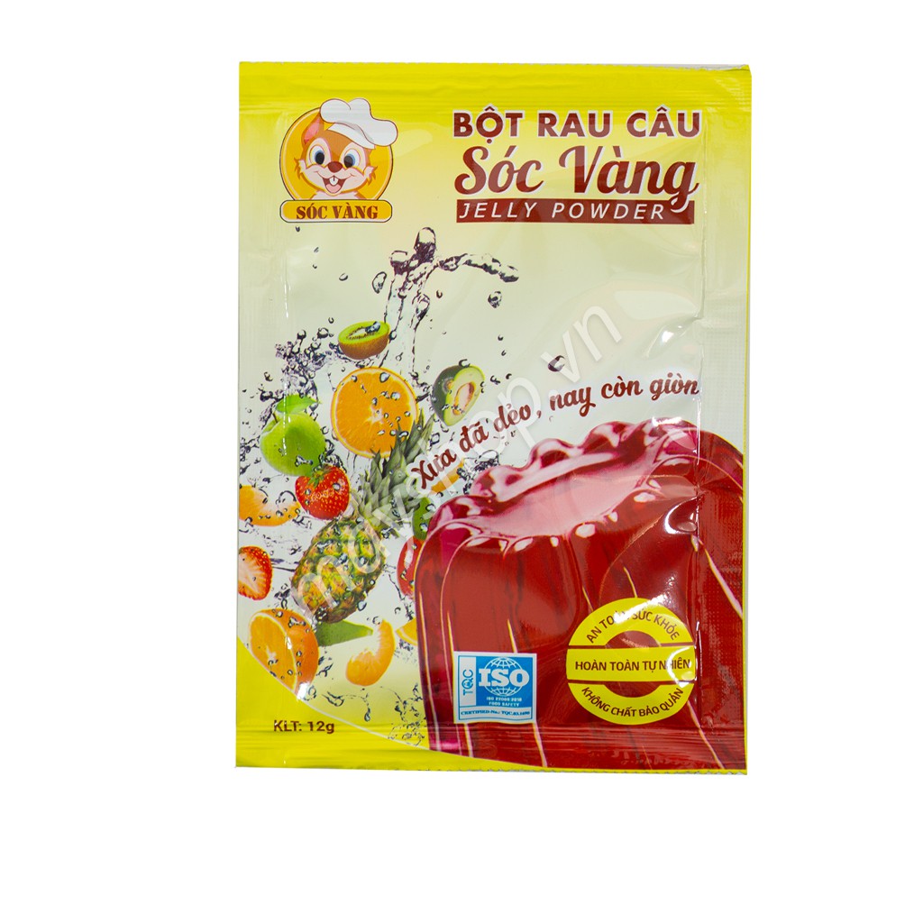 Bột rau câu Sóc Vàng