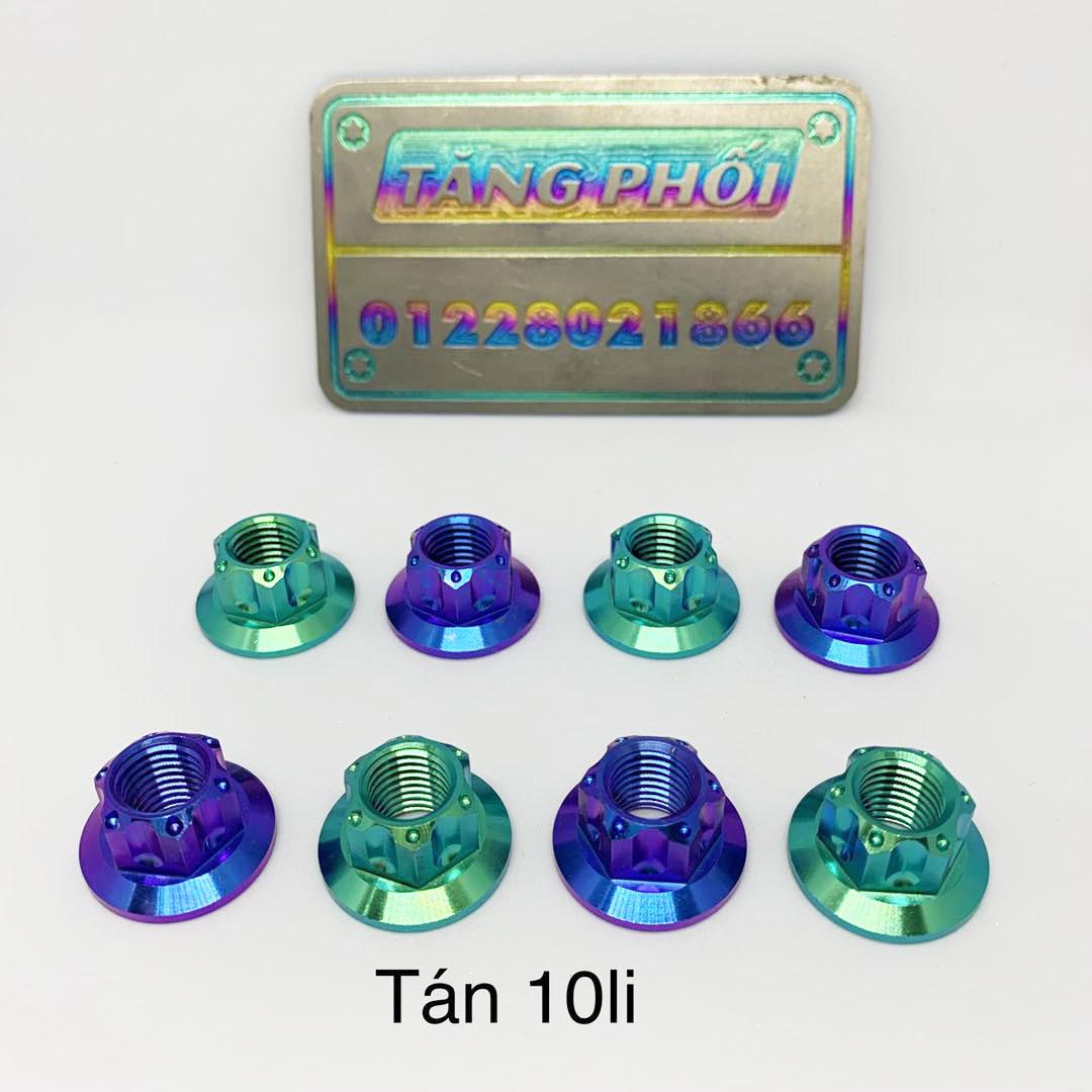 1 con Tán 10 li titanium Gr5 cho cùi dĩa Winner 150  Sonic  tán cốt bánh trước xe Yamaha