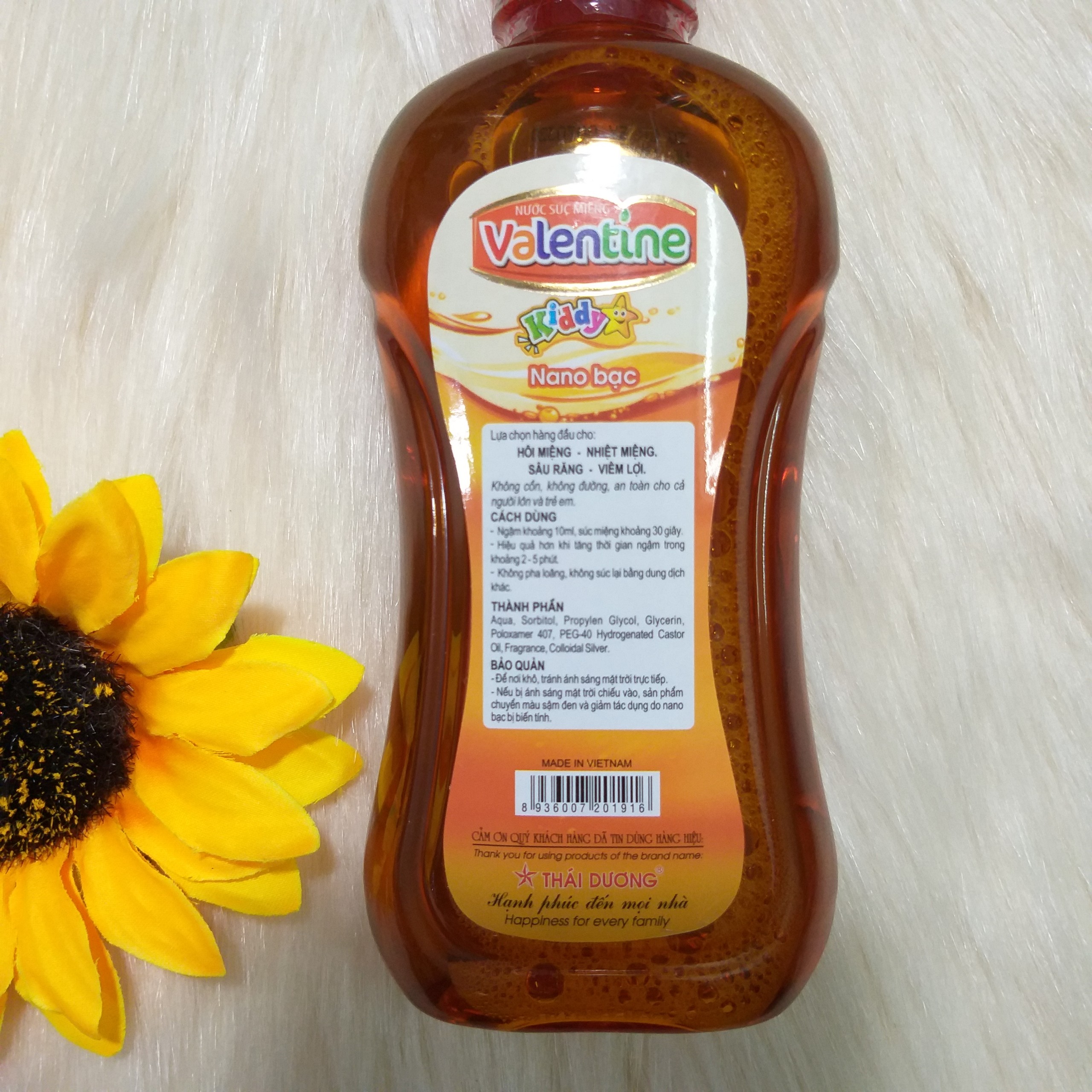 Nước súc miệng Valentine Kiddy - 250ml