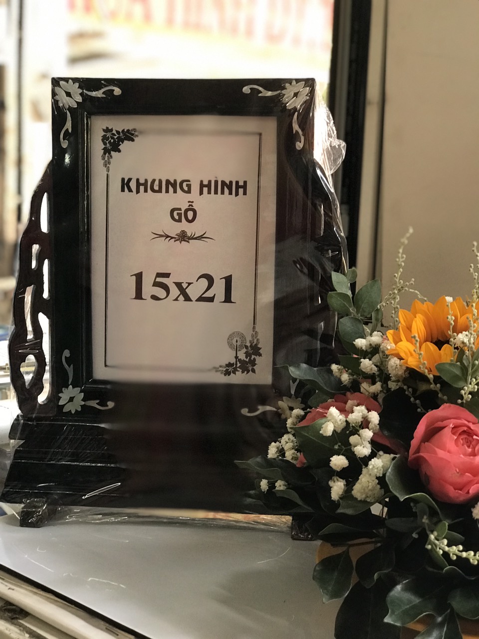 (HCM) Khung hình thờ,khung ảnh thờ gỗ lọng