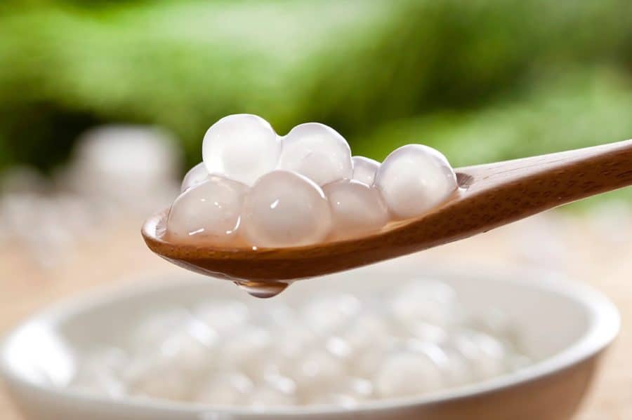 Trân Châu Trắng Thái Lan Hạt Lớn Jade Leaf 400g