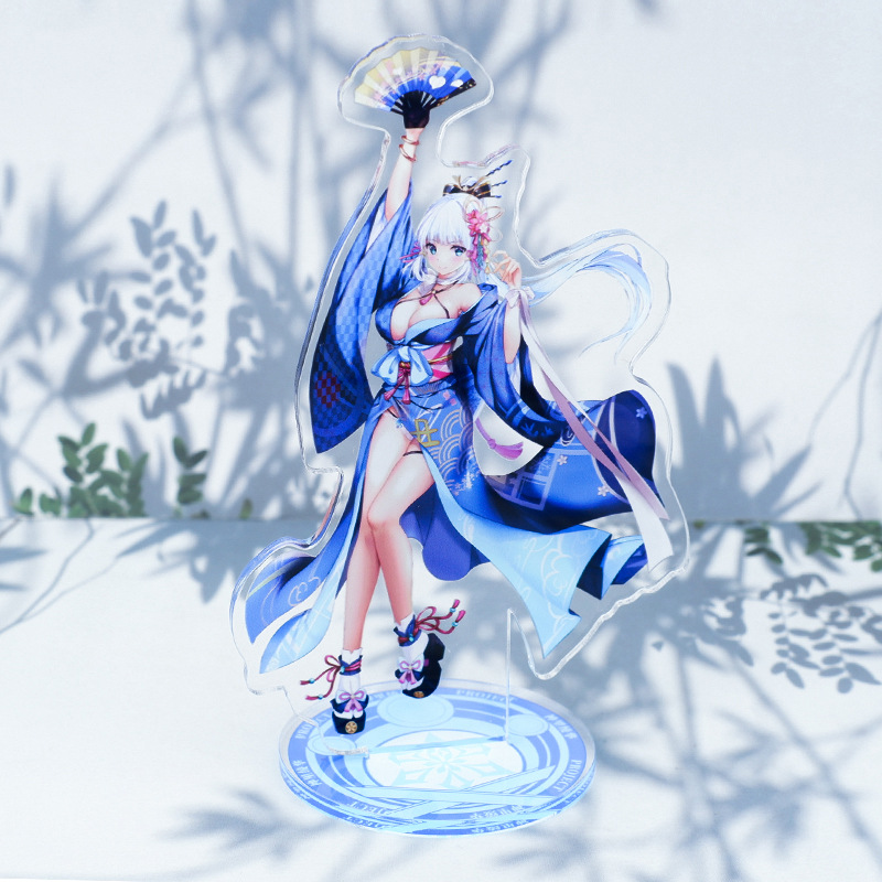 Mô hình standee Ayaka trong game genshin impact