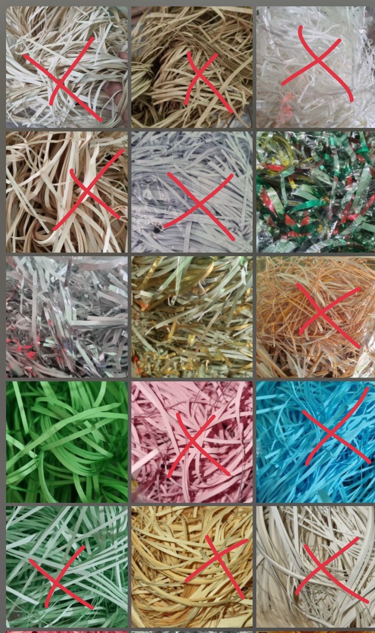 Giấy vụn lót quà 500gram