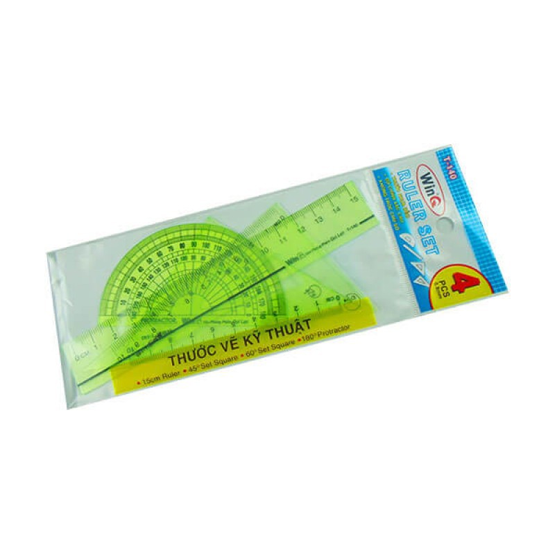 Thước Bộ 4 Món Dẻo WinQ T-140