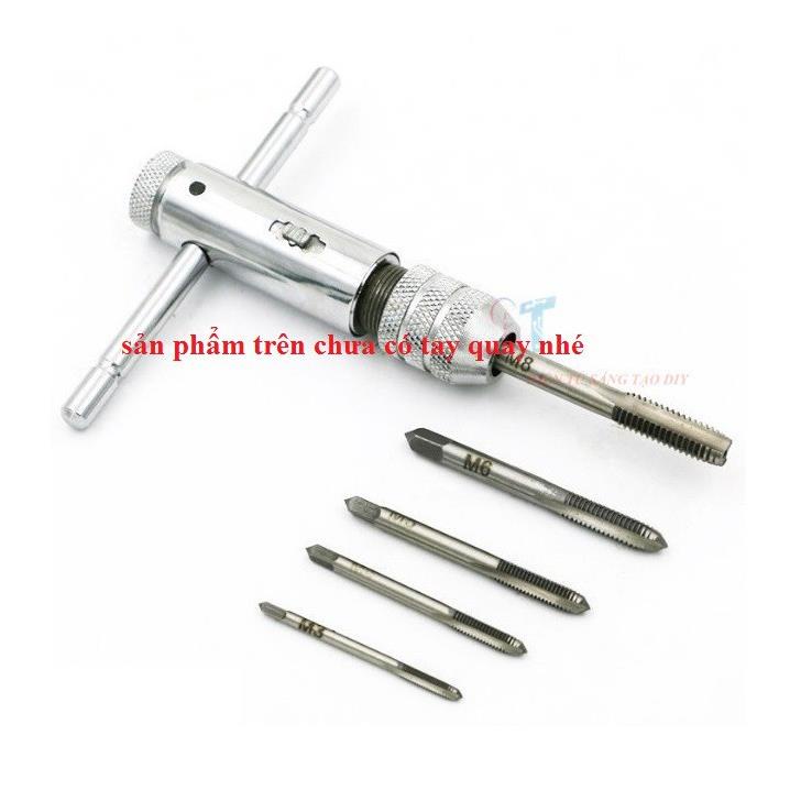BỘ 5 MŨI TARO THẲNG TẠO REN M3-M8