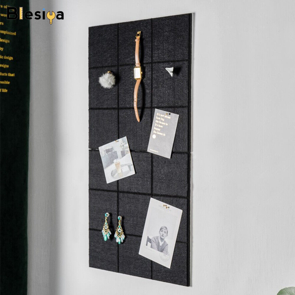 Blesiya Room Wall Color Felt Message Board Hanging Decoration Shop Art